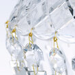 Lustra clasica semicristale 1xE27/60W, Arila HL 6-1498/1 Antik/Kristall Orion